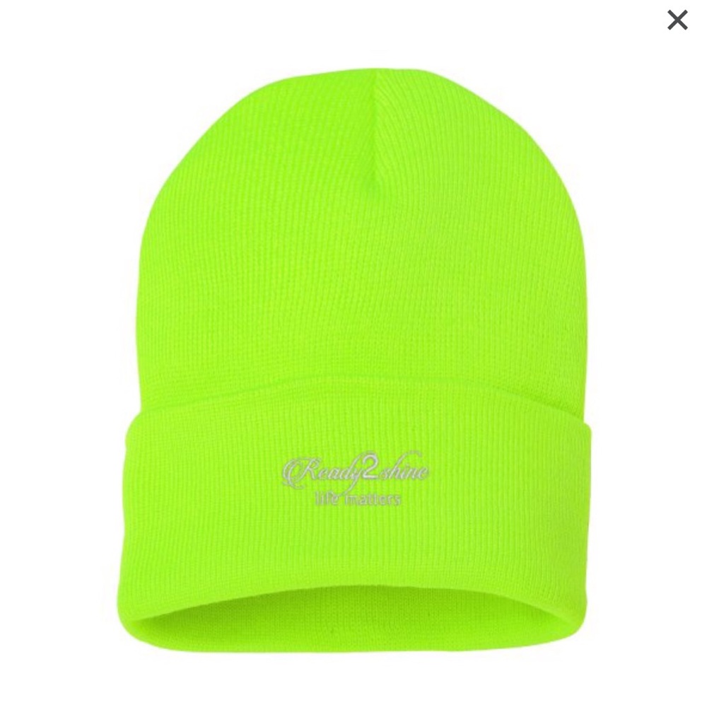 Ready2shine life matters beanie hats